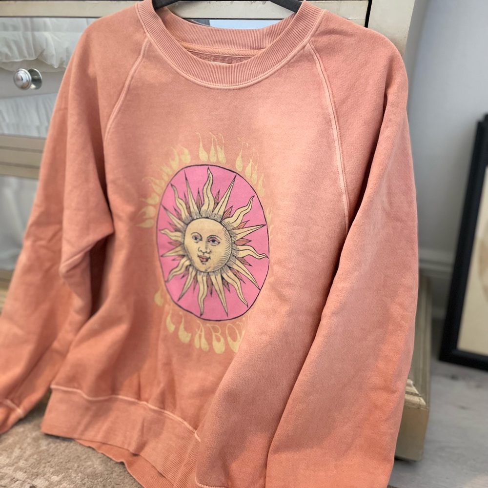 Billabong Soft Orange/Peach Sweatshirt